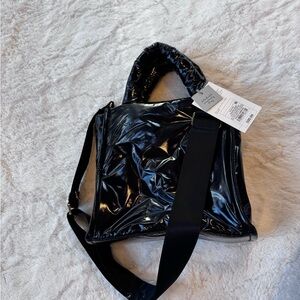 Shiny Black Women's Bag